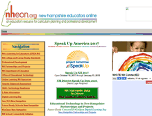 Tablet Screenshot of nheon.org